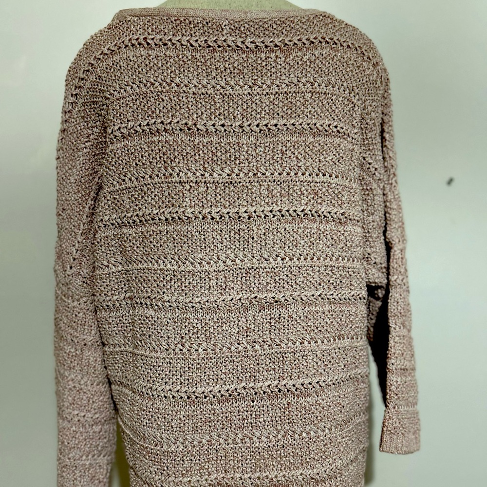 NWT Chicos 3/4 length sweater, very pretty, size large (Chicos size 2) - Picture 5 of 8